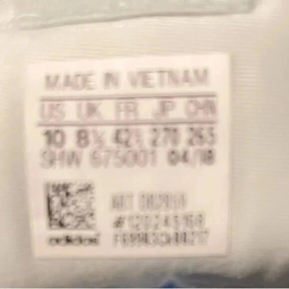 Adidas x Pharrell tennis HU light mint knit casual athletic sneakers M10 soft 10 - Picture 6 of 6